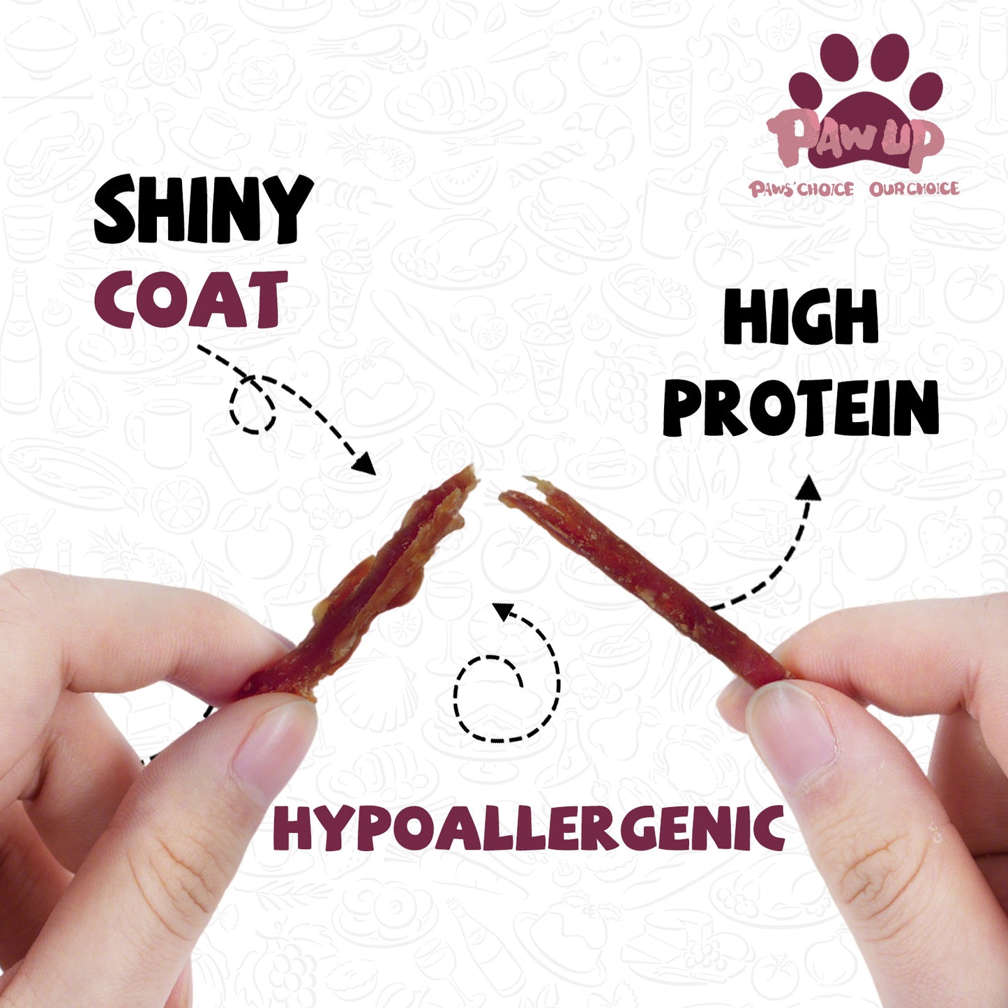 Duck Jerky Strips Dog Treats, Training Treats for Dogs w/Taurine, Low Fat, Natural Duck Jerky Cuts, 12.5 oz