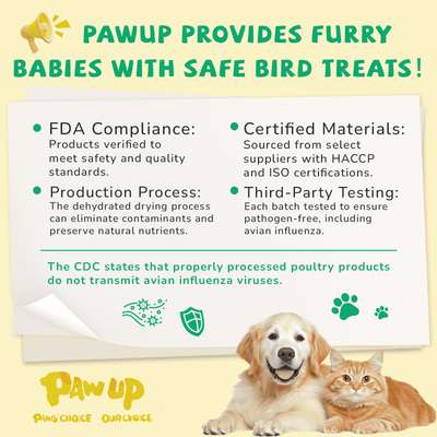 Chicken Flakes Dog Treats, High-Protein Training Snacks for All Dogs, 7 oz - Pawup