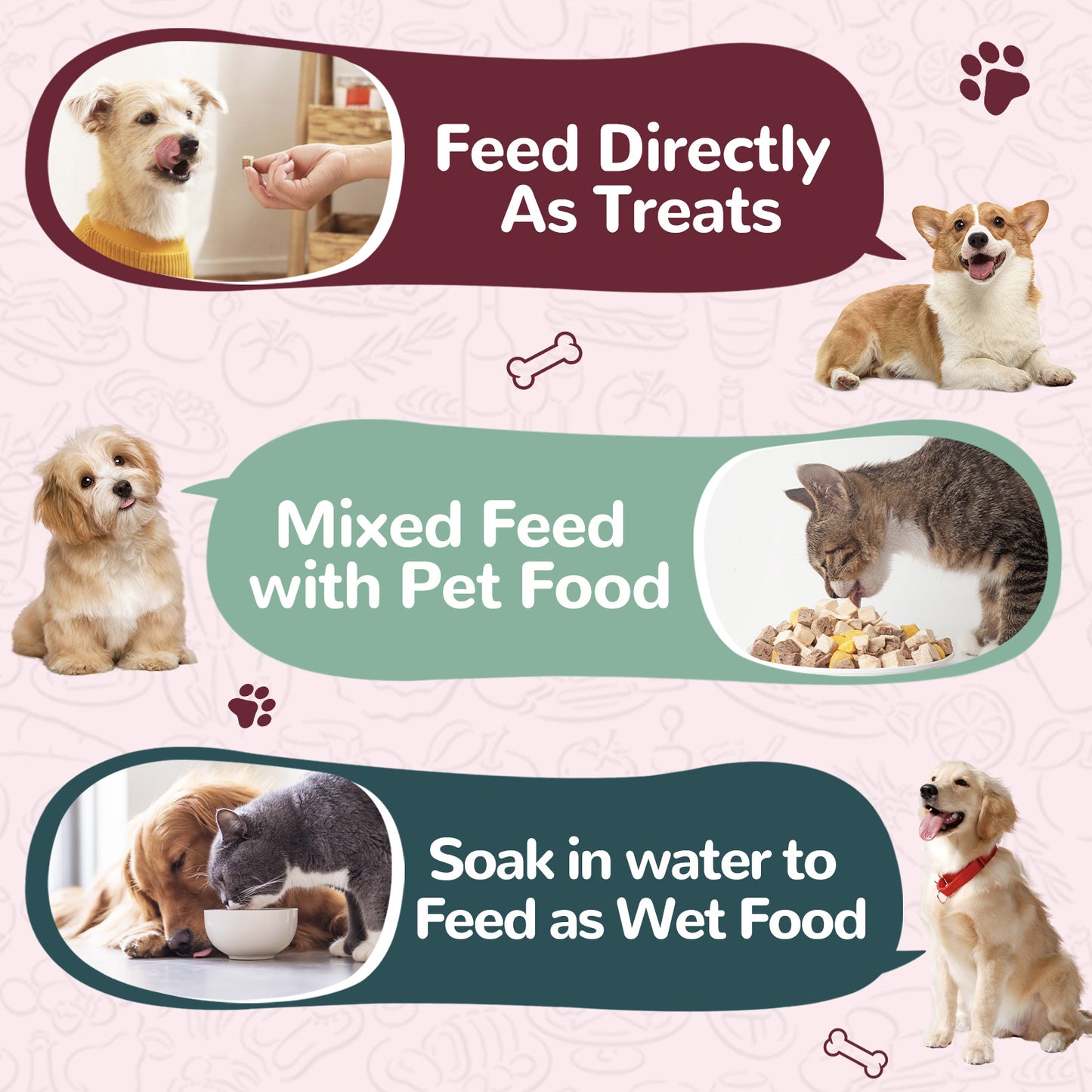 Freeze-Dried Beef Liver Dog Treats - 100% Natural Single-Ingredient, High-Protein Healthy Snacks, Perfect for Training or Meal Toppers, Grain-Free, 3.8 oz