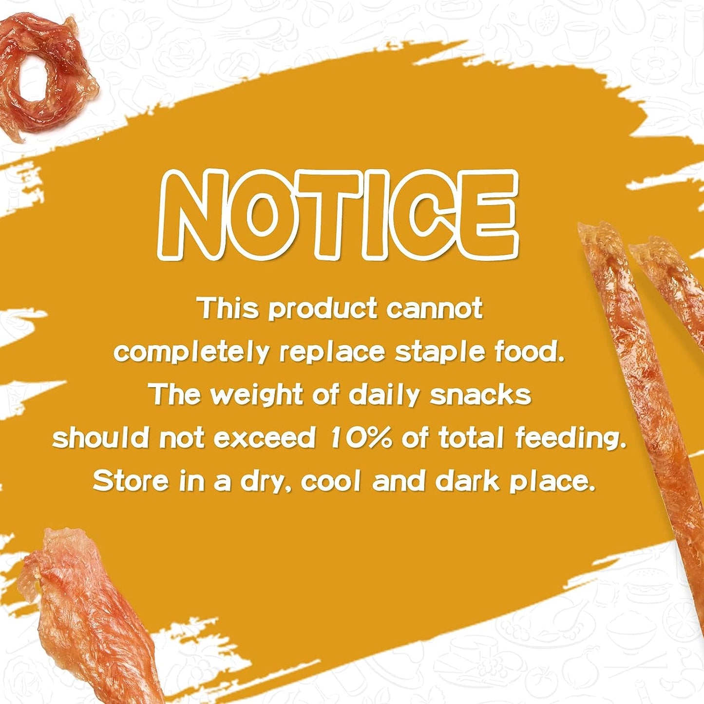 PAWUP Chicken Jerky Strips Dog Treats, Jerky Cuts, 12.5 oz