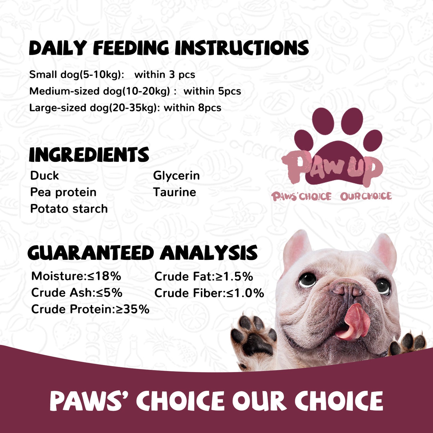 Duck Jerky Strips Dog Treats, Training Treats for Dogs w/Taurine, Low Fat, Natural Duck Jerky Cuts, 12.5 oz