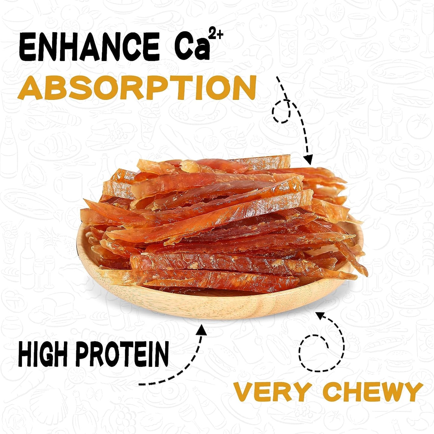 PAWUP Chicken Jerky Strips Dog Treats, Jerky Cuts, 12.5 oz