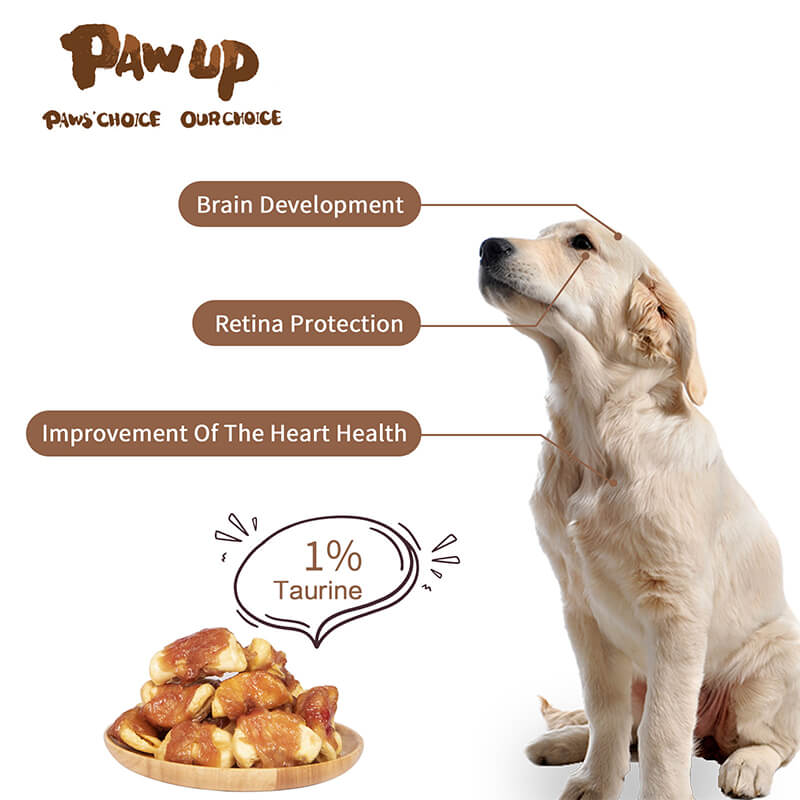PAWUP Low Fat Healthy Chicken Wrapped Apple Slice, 12.5 oz