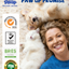 PAWUP Cod Skin Strips Dog Treats, Natural Fish Skin Chews, Omega-3 Rich for Skin & Coat Health, Single Ingredient Dog Snacks for Small & Medium Dogs, 16 oz - Pawup