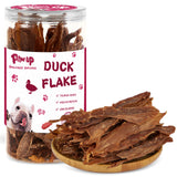 PAWUP Dog Treats Jerky Duck Crisp Flakes, 6oz