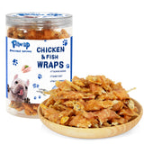 PAWUP Chicken Wrapped Fish Nutritious dog Treats 10.5 oz