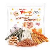 PAWUP Dog Treats Variety Package, Set of 6 Kinds of Treats, 21oz