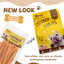 PAWUP Chicken Jerky Strips Dog Treats, Natural Healthy, Pure Chicken Training Treats for Small Medium Large Dogs, 10.4oz