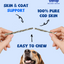PAWUP Cod Skin Strips Dog Treats, Natural Fish Skin Chews, Omega-3 Rich for Skin & Coat Health, Single Ingredient Dog Snacks for Small & Medium Dogs, 16 oz - Pawup