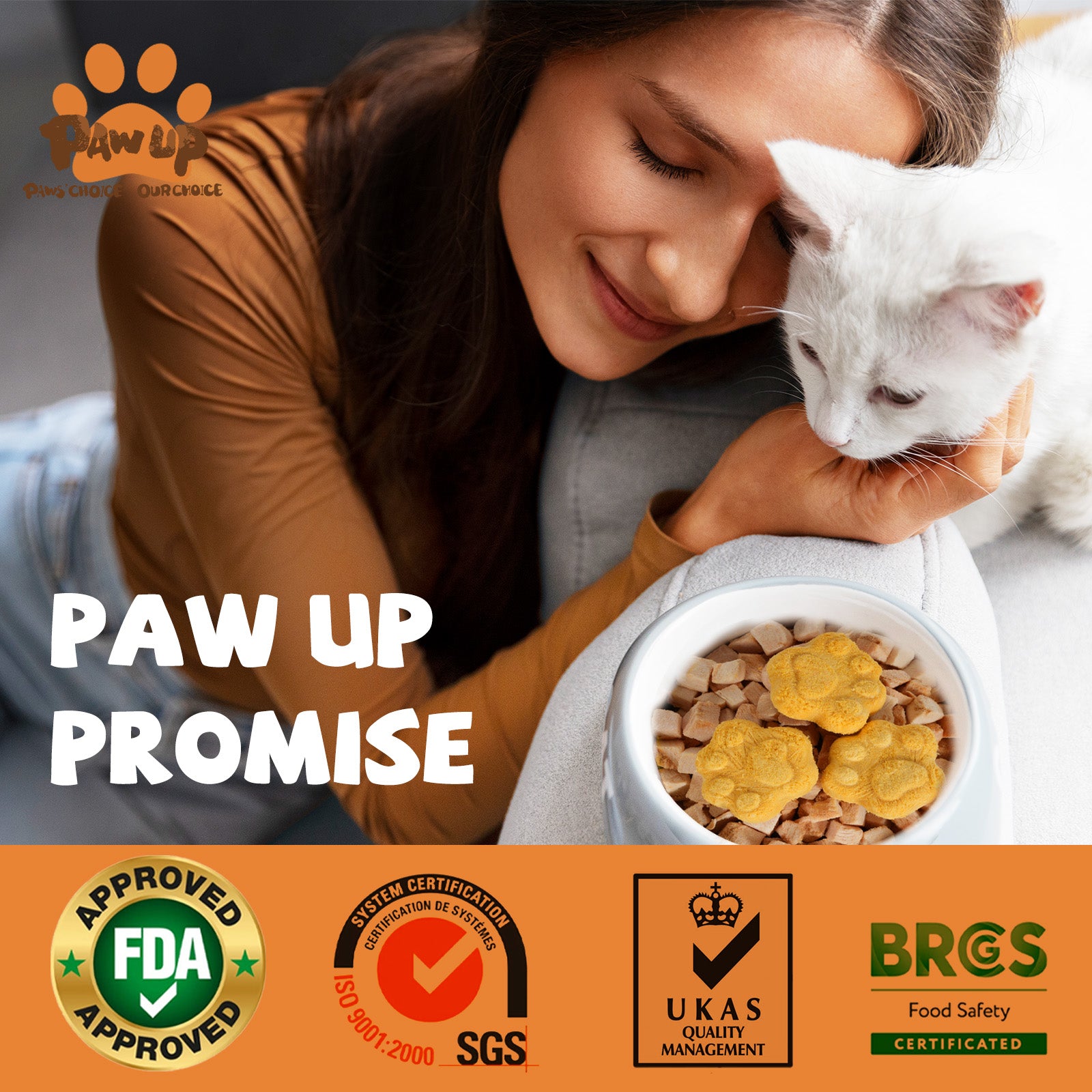 Freeze Dried Quail Egg Yolk Treats for Cats & Dogs, Coat & Urinary Health, 3.5 oz - Pawup