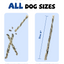 PAWUP Cod Skin Strips Dog Treats, Natural Fish Skin Chews, Omega-3 Rich for Skin & Coat Health, Single Ingredient Dog Snacks for Small & Medium Dogs, 16 oz - Pawup