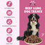 Beef Lung Dog Treats, Made in USA, High Protein, Low Fat Easily Digest Snacks for Dogs, Nutritious Chews for All Breeds and Sizes, 2.2 lb