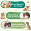 Freeze Dried Cat Treats, Raw Chicken Food for Dogs Cats, Single Ingredient, High Protein Natural Healthy Topper, 3.8 oz