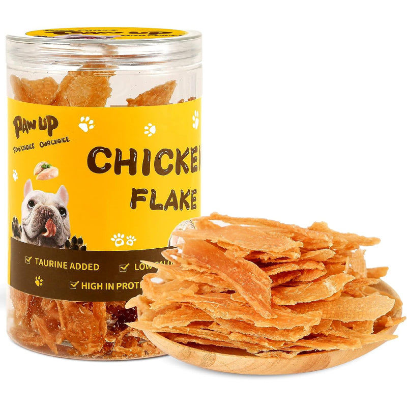 PAWUP Chicken Chip Jerky Crisp Flakes For Dog Treats, 6 oz