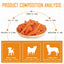 PAWUP Sweet Potato Strips Dog Treat Soft,Vegan Chew, 12.5 oz