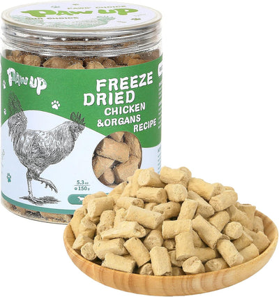 PAWUP Pet Food Freeze Dried Meat Bites Chicken Recipe
