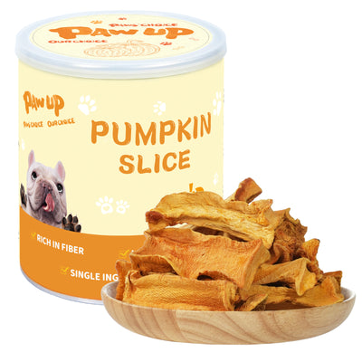 Pumpkin Slices, Low Fat Snacks for Sensitive Stomachs, 5.29 oz - Pawup