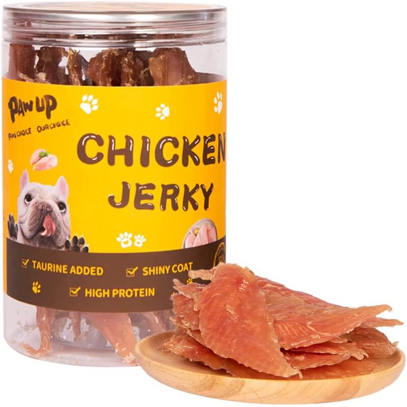 PAWUP Chicken Jerky Flake Dog Treats, Grain Free, 12.5 oz