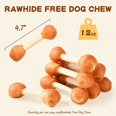 PAWUP Chicken Dog Chews for Small Dog,Rawhide Free,12.5 oz