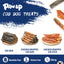 PAWUP Chicken Breast & Cod Stick, Rich in Protein, 12.5 oz