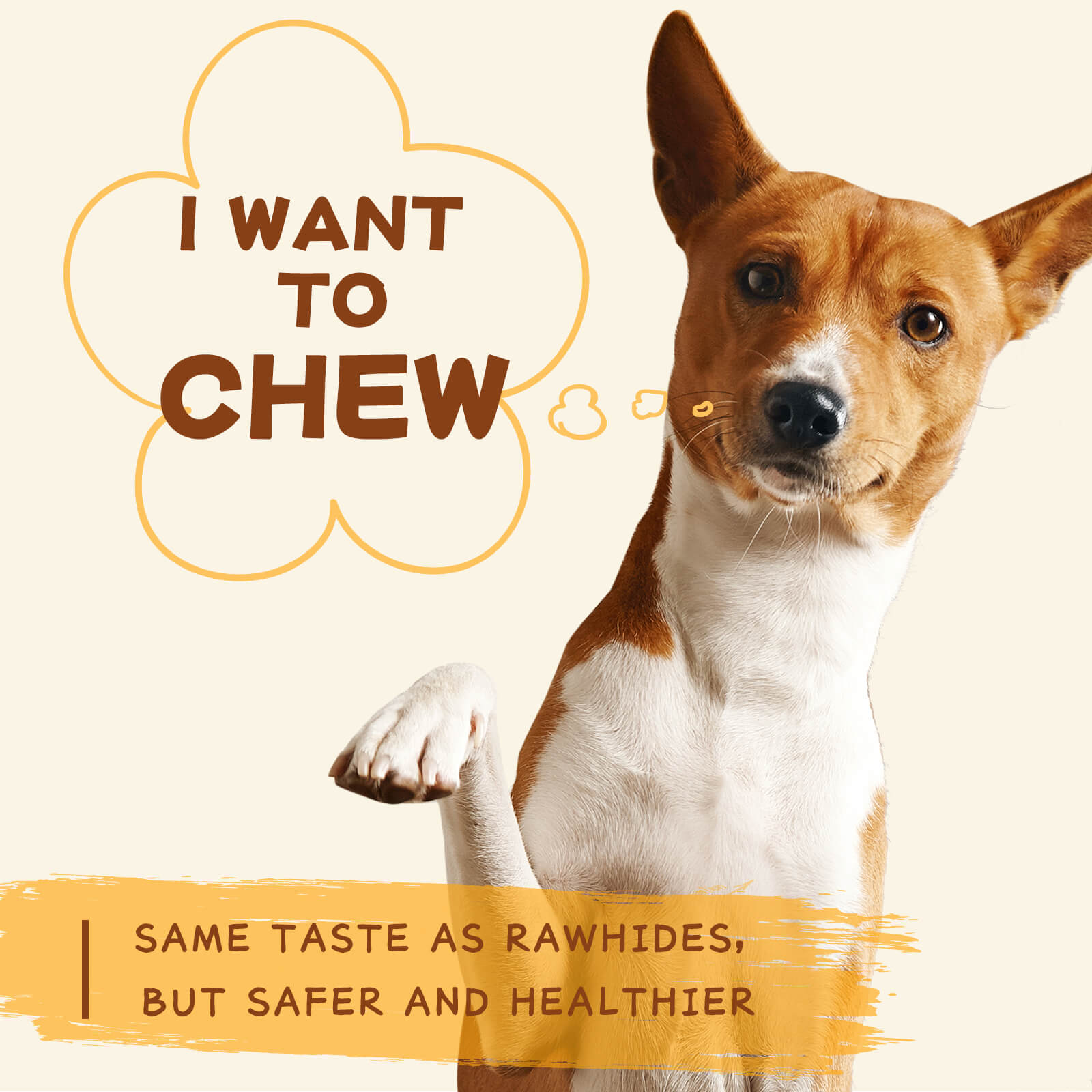 PAWUP Chicken Dog Chews for Small Dog,Rawhide Free,12.5 oz